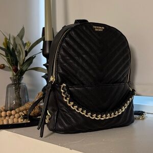 Victorias Secret Leather Mini Backpack